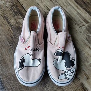 Kids vans slip on sneakers